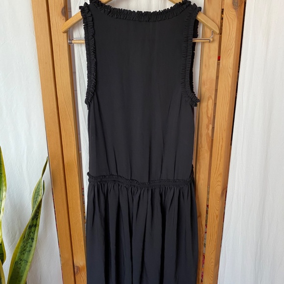NWOT H&M black ruffle dress - Picture 6 of 9